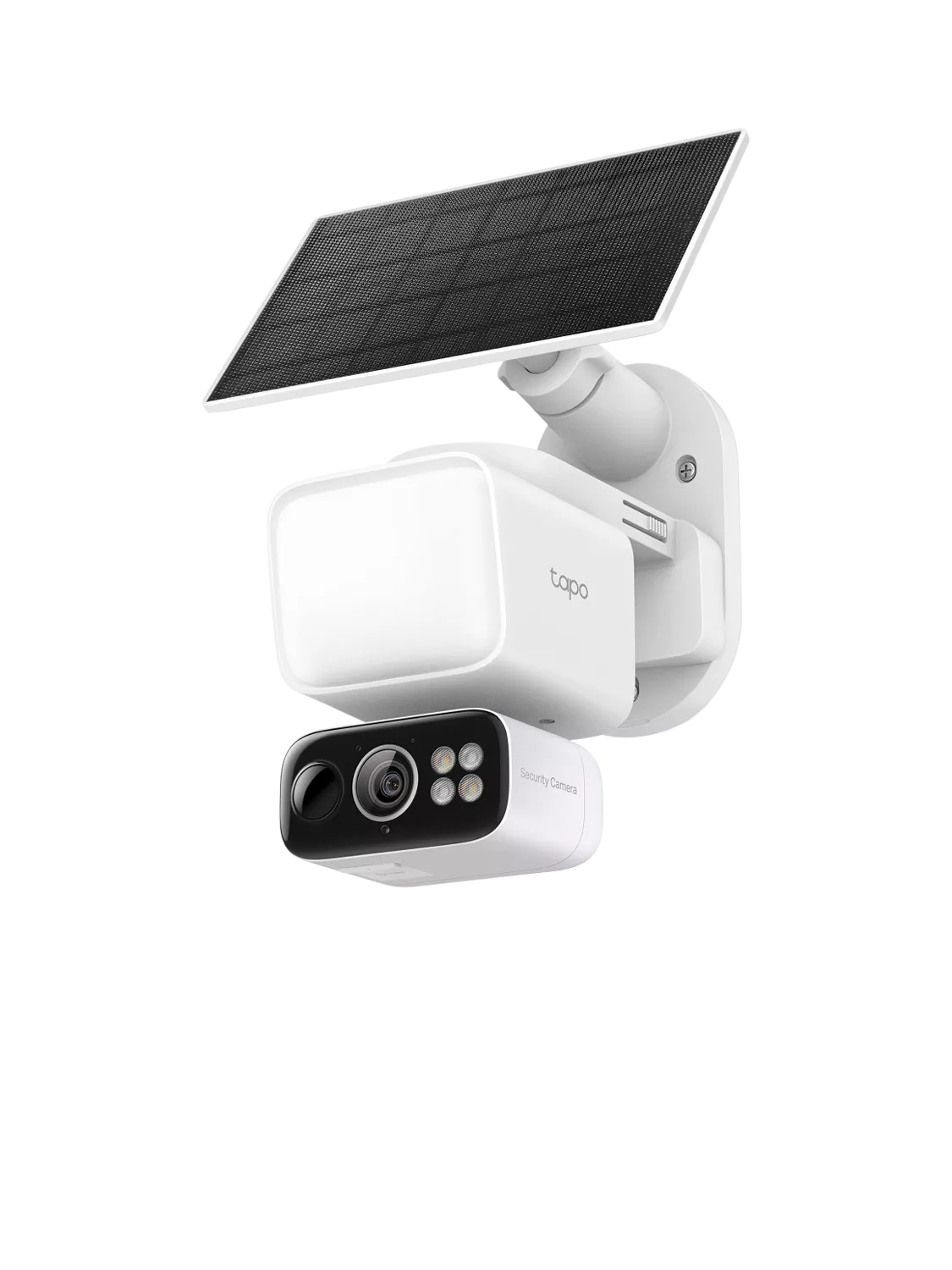 TP-Link Tapo TC50 kit solar-powered security camera with floodlight, imported from the UK
