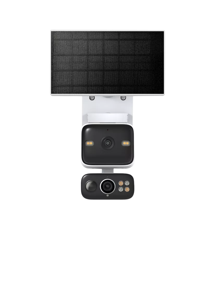 TP-Link Tapo TC93D Kit 2K dual lens solar security camera - British product