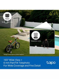 TP-Link Tapo TC93D Kit 2K dual lens solar security camera - British product