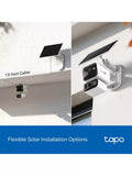 TP-Link Tapo TC93D Kit 2K dual lens solar security camera - British product