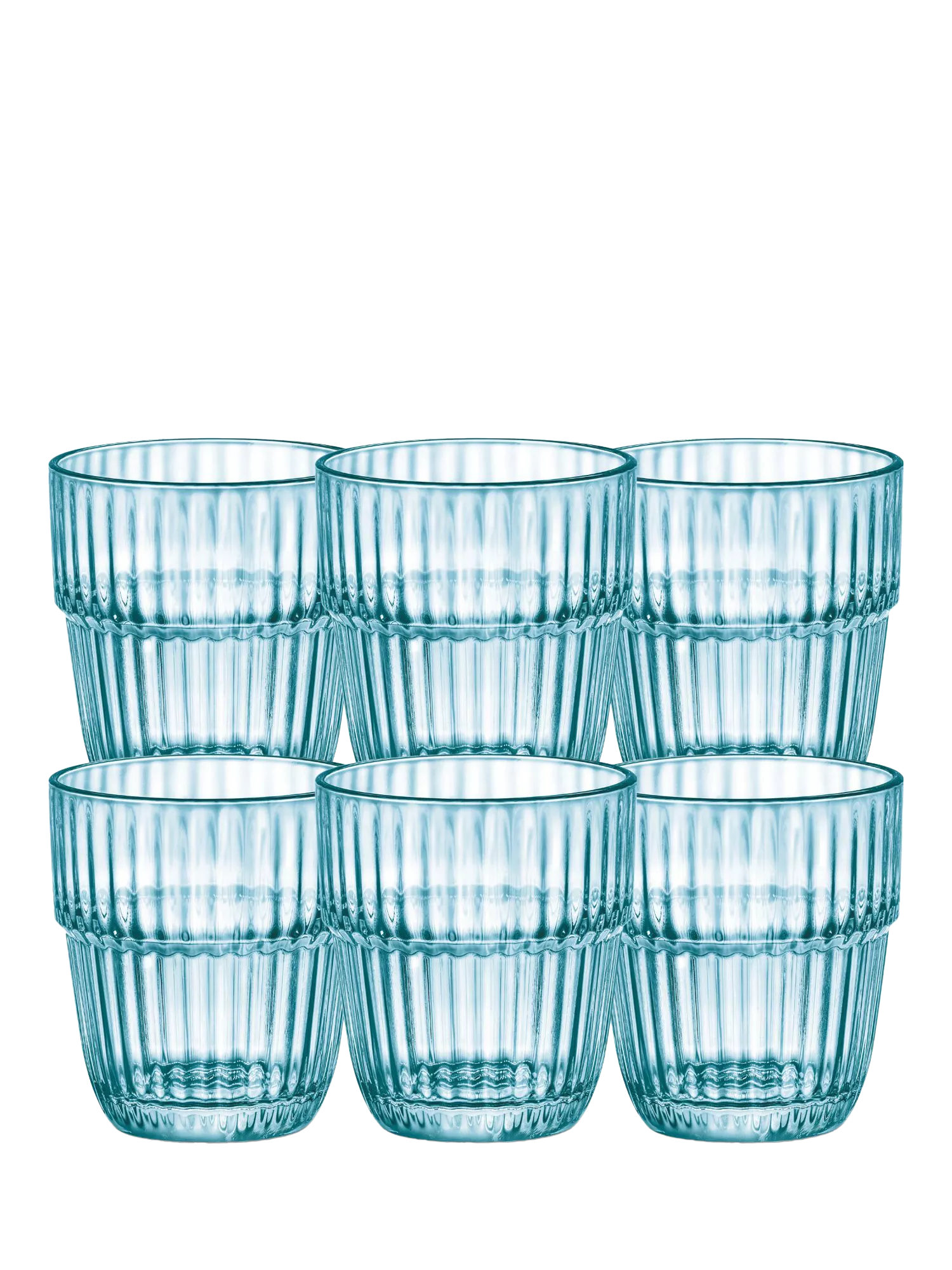 Bormioli Rocco Barshine glass tumblers set of 6 305ml (British brand)