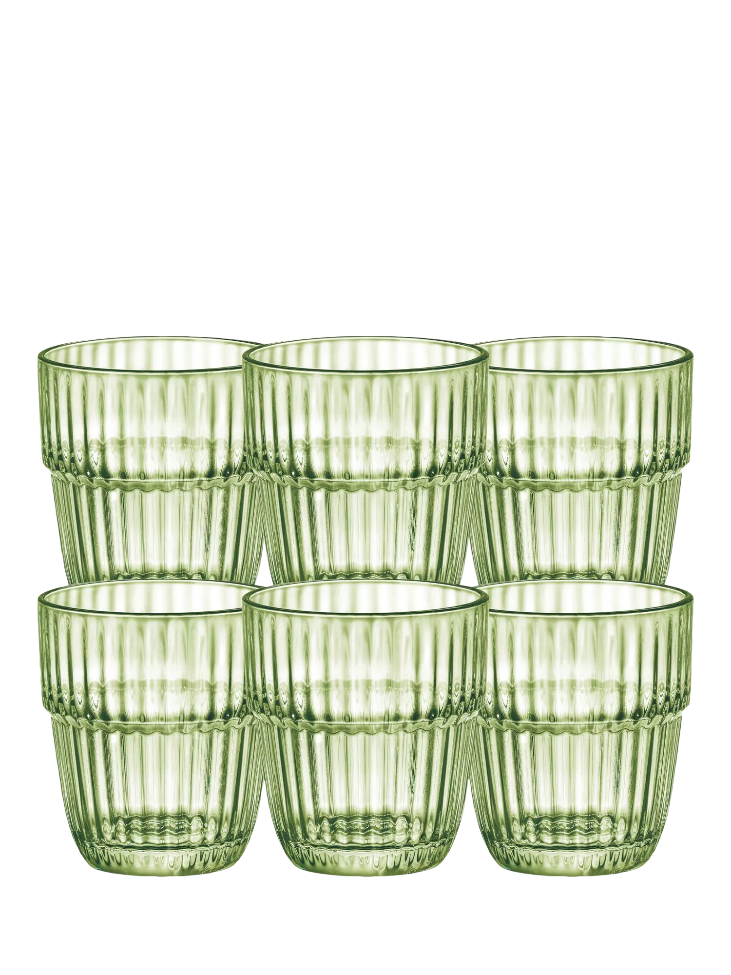 Bormioli Rocco Barshine glass tumblers Rocks Mint 305ml, imported from the UK
