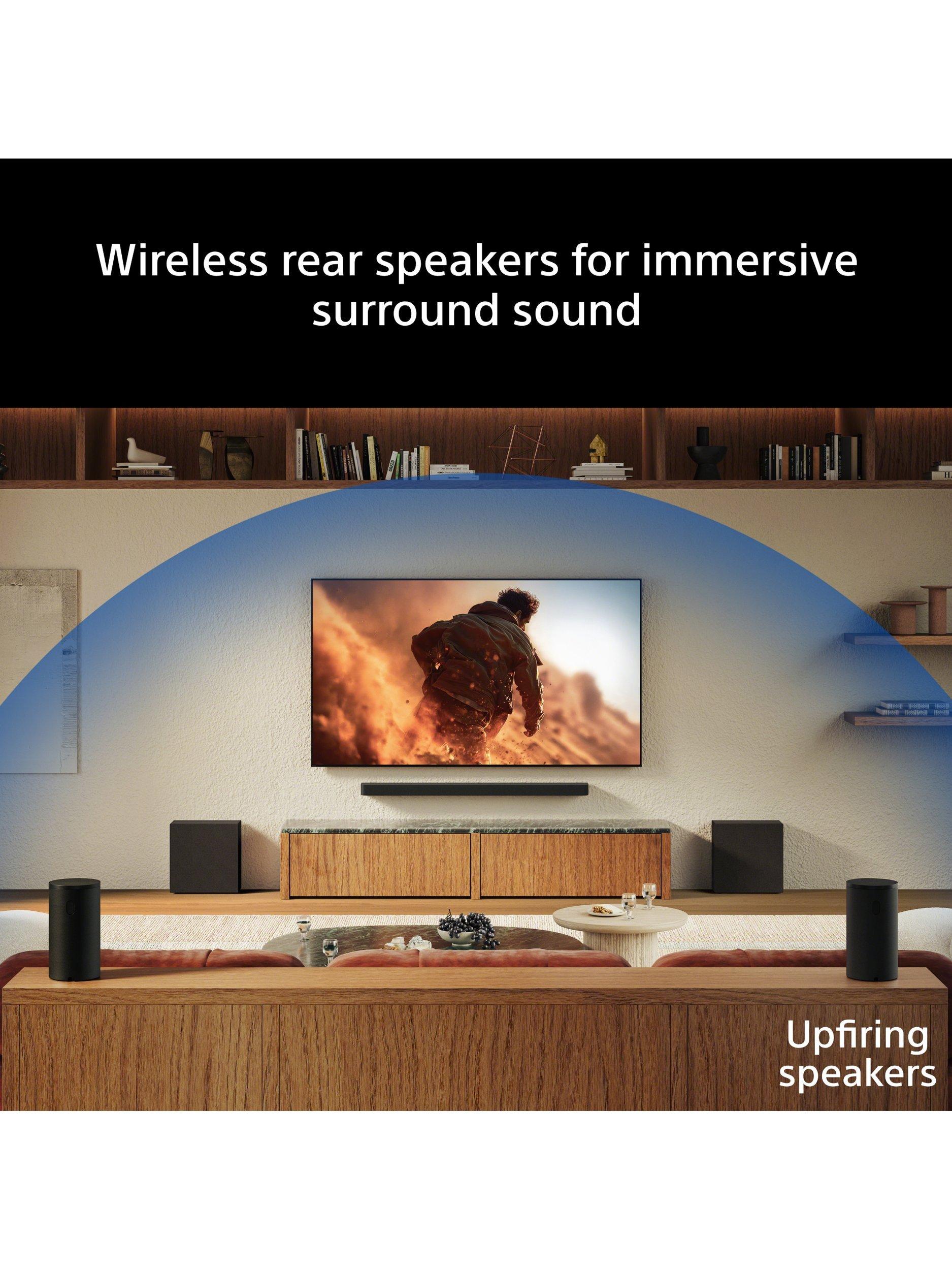 Sony Bravia Theatre Rear 9 black wireless rear speakers, UK version