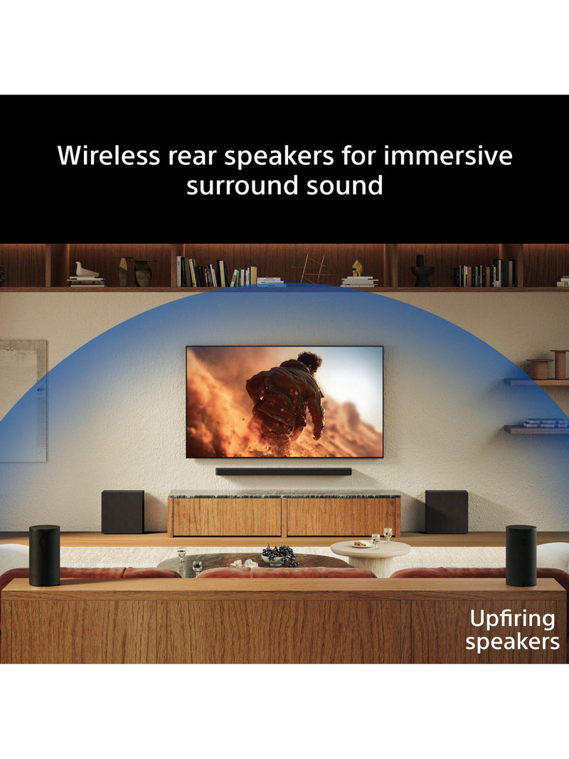 Sony Bravia Theatre Rear 9 black wireless rear speakers, UK version