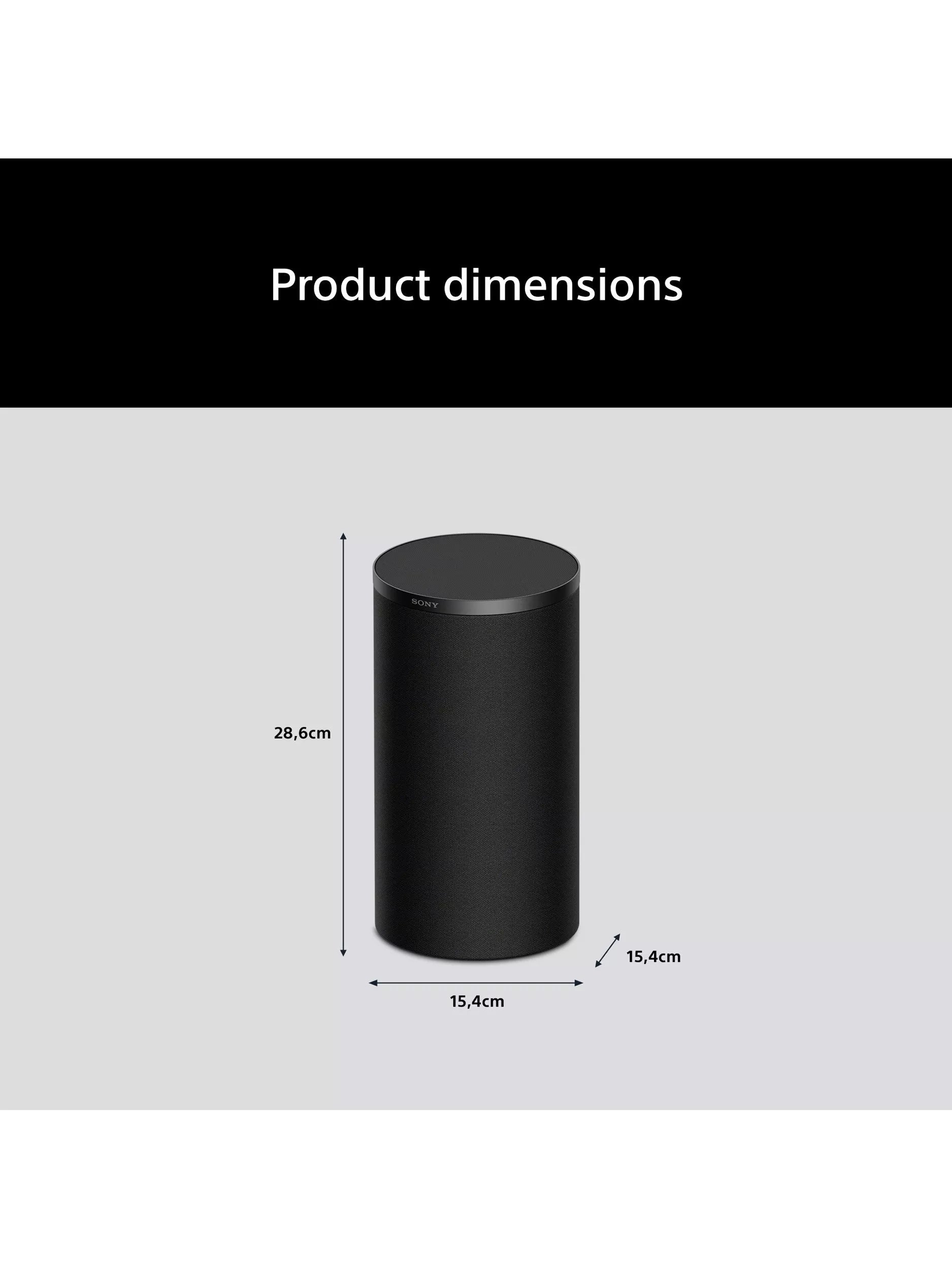 Sony Bravia Theatre Rear 9 black wireless rear speakers, UK version