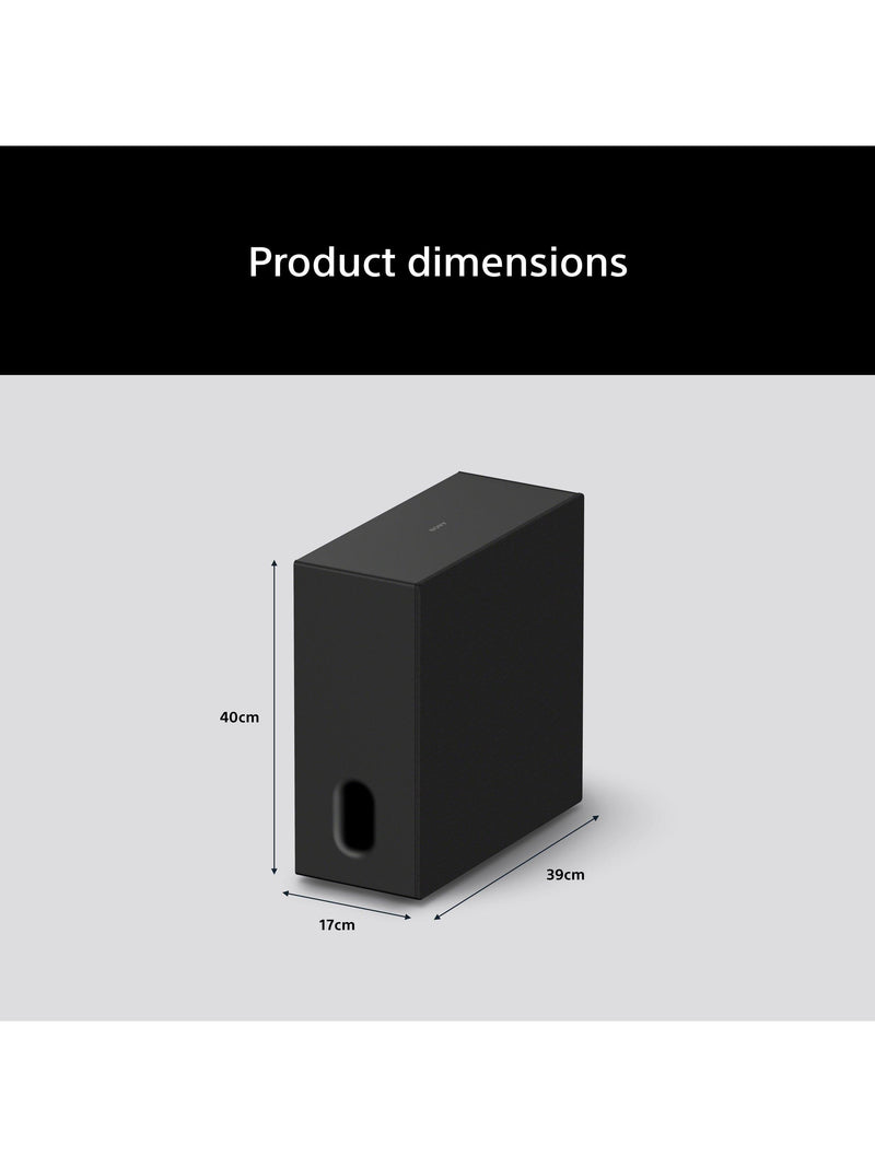 Sony subwoofer SA-SW8 black (British brand)