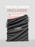 LUNA London eclipse travel mirror with dimmable light - British product