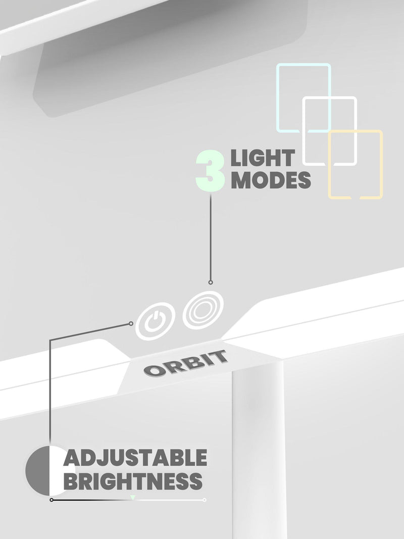 LUNA London Orbit standing vanity mirror, imported from the UK