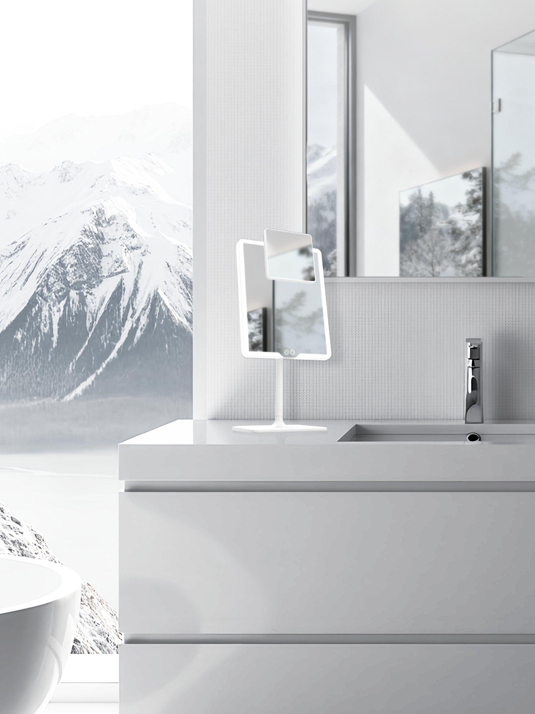LUNA London Orbit standing vanity mirror, imported from the UK