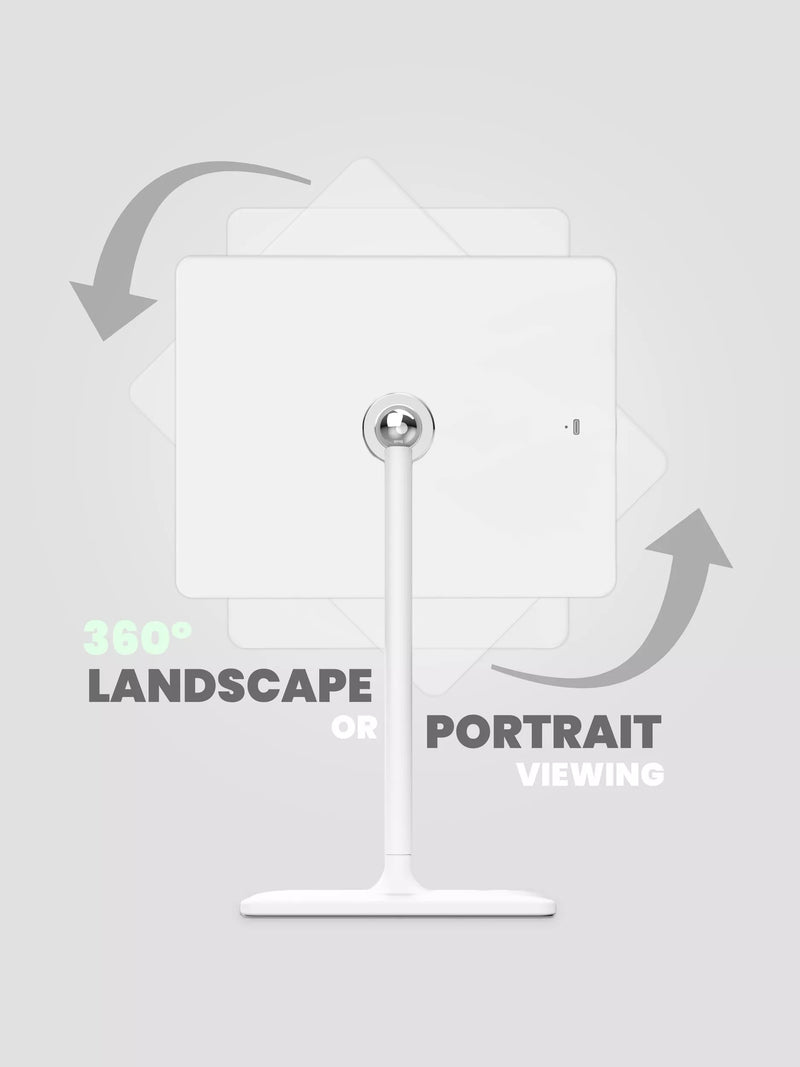 LUNA London Orbit standing vanity mirror, imported from the UK