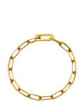 Missoma gold paperclip chain bracelet S/M - British product