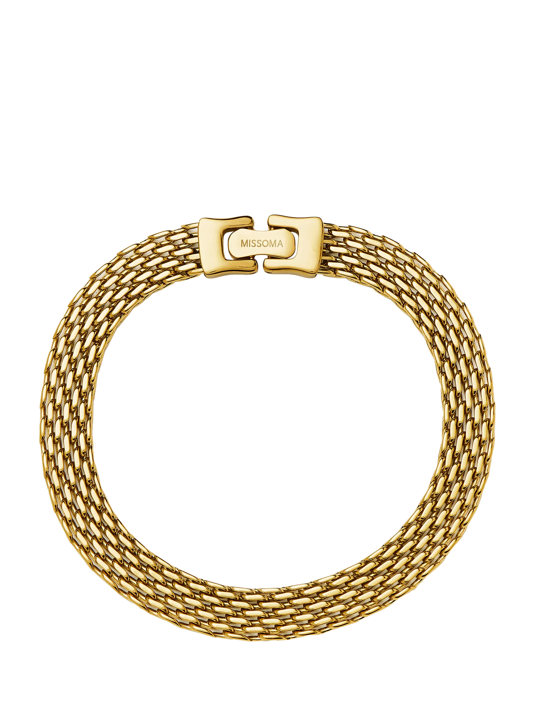 Missoma Heirloom Chain Bracelet Gold 20cm - British product