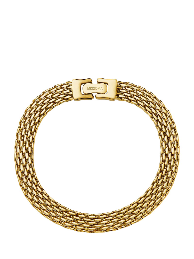 Missoma Heirloom Chain Bracelet Gold 20cm - British product