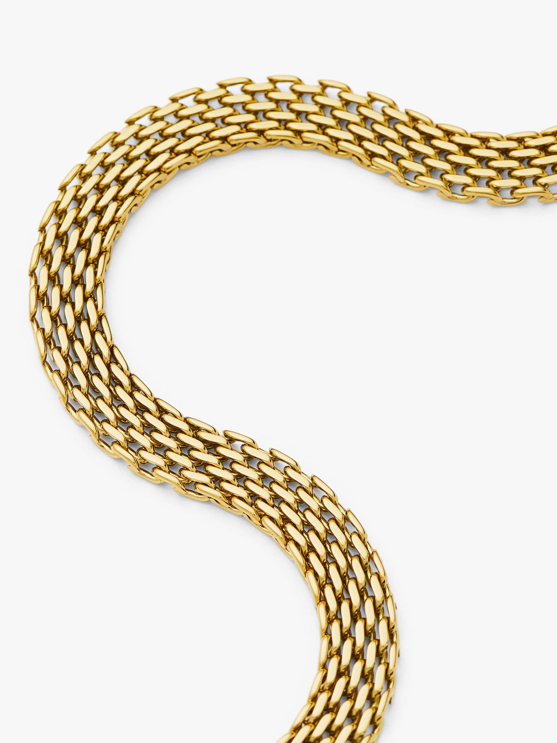 Missoma Heirloom Chain Bracelet Gold 20cm - British product