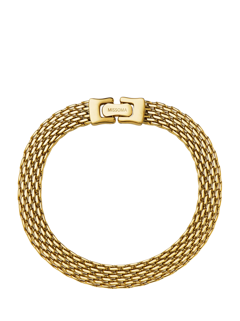 Missoma Heirloom Chain Bracelet Gold 20cm