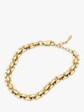 Missoma gold plated chain bracelet small (British brand)