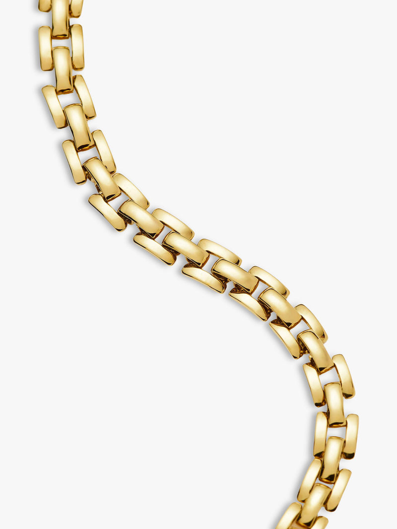 Missoma gold plated chain bracelet small (British brand)