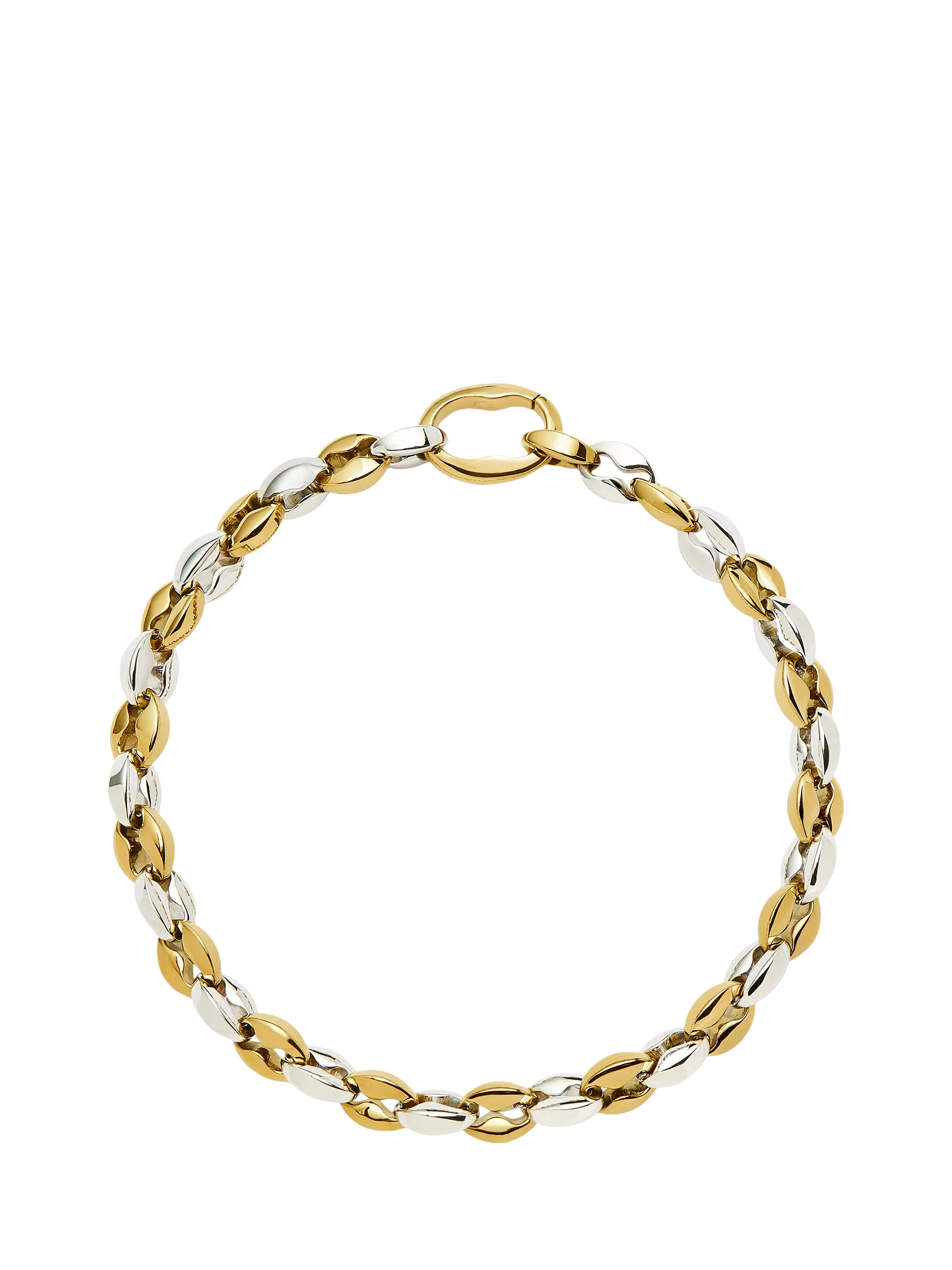 Missoma Mariner gold silver chain bracelet (British brand)