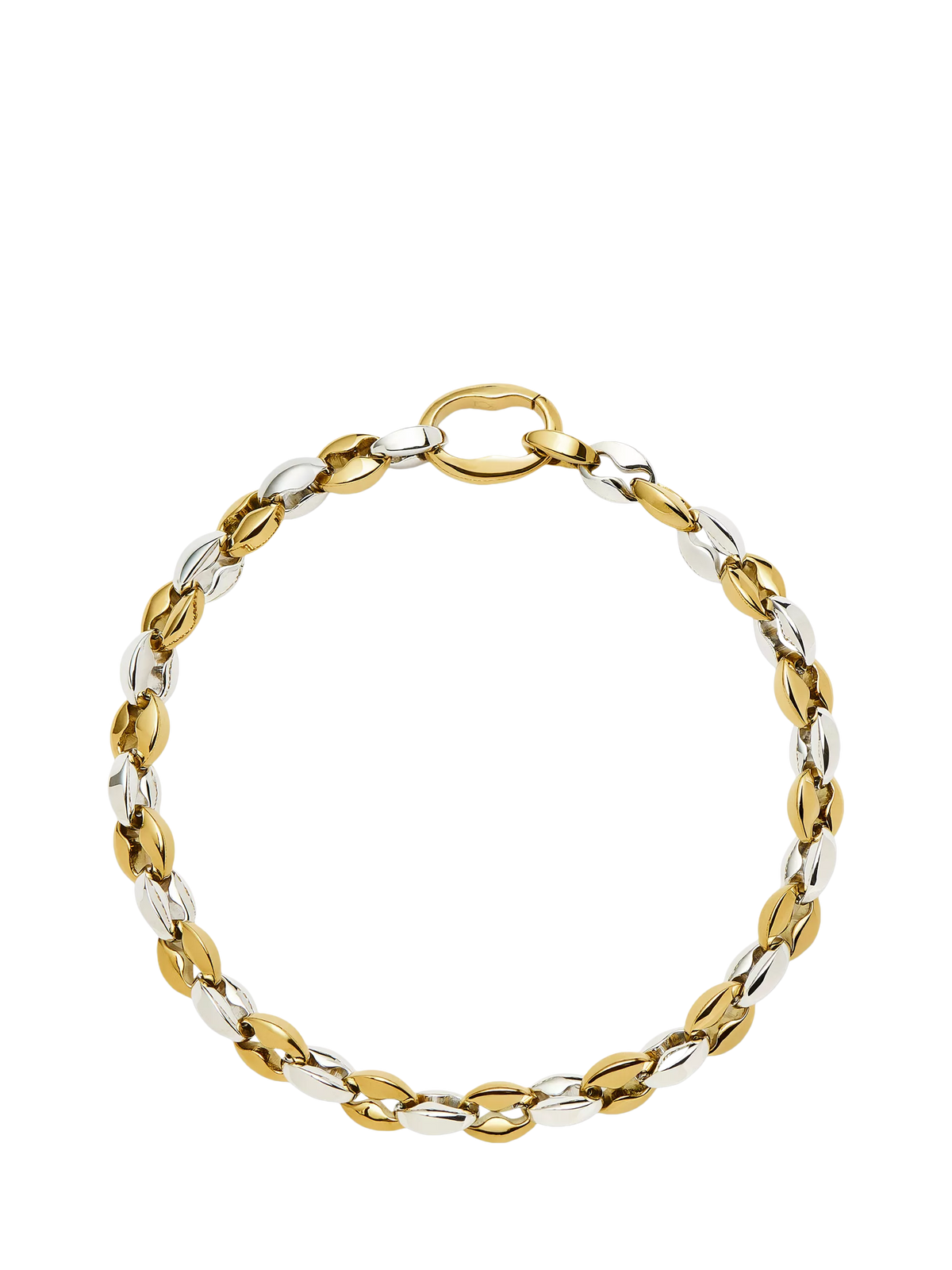 Missoma Mariner gold silver chain bracelet (British brand)
