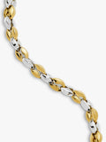 Missoma Mariner gold silver chain bracelet (British brand)