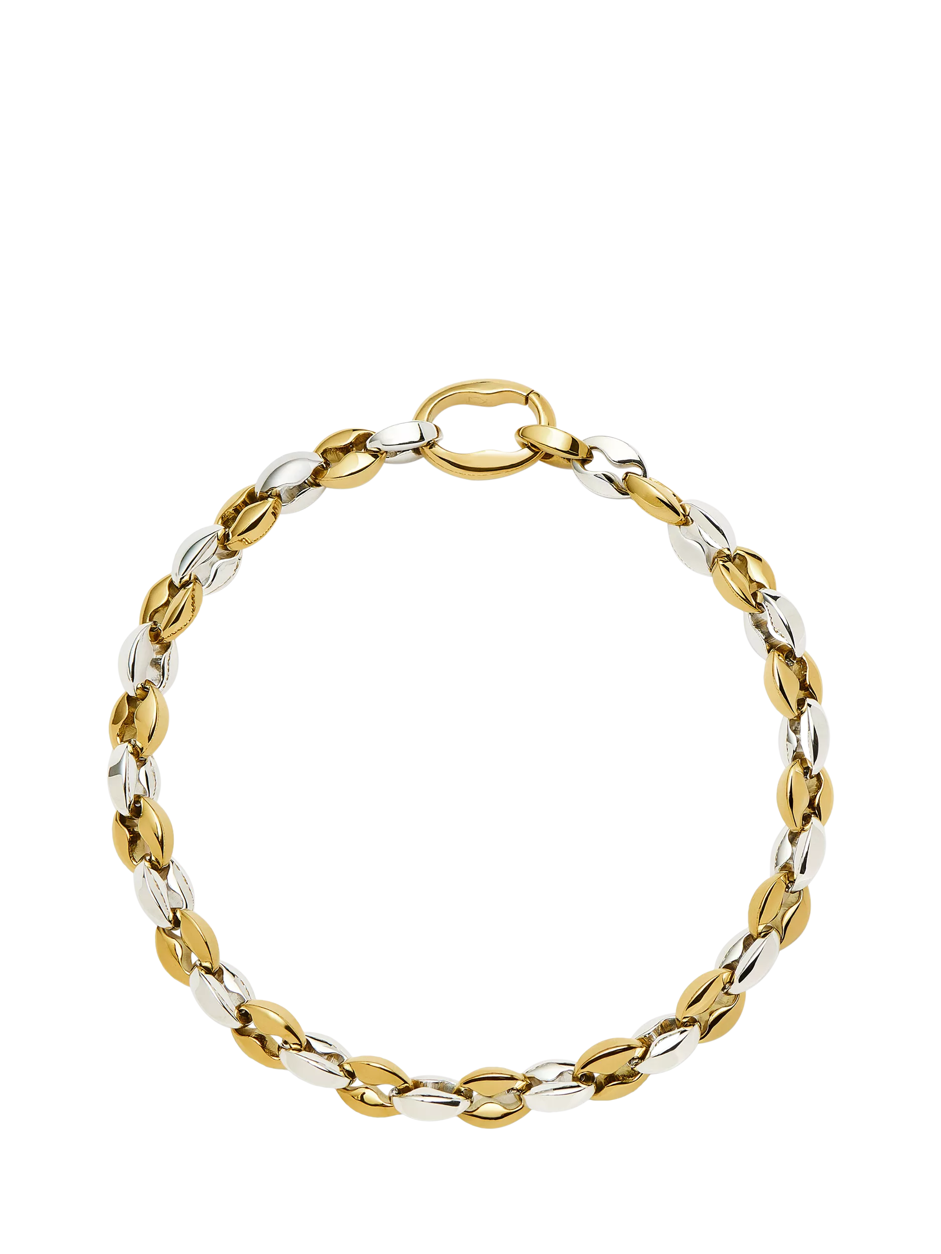 Missoma Mariner Chain Bracelet gold silver mixed metals, imported from the UK