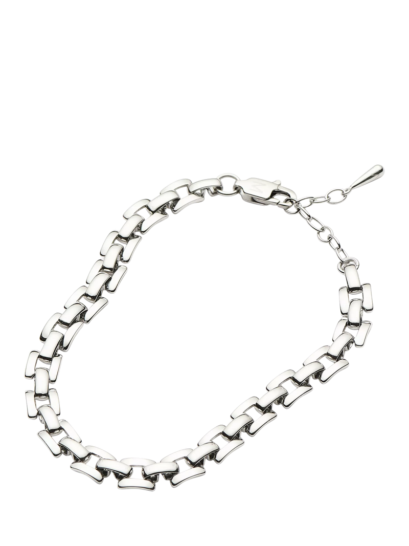Missoma silver chain bracelet 21.5cm (British brand)