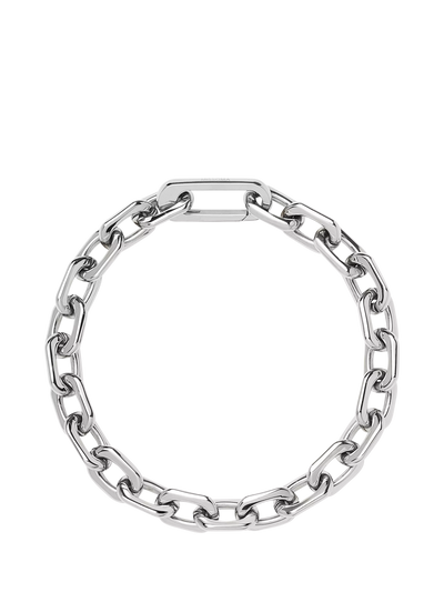 John Lewis Missoma Square Paperclip Chain Bracelet, Silver- Buy online at McGrocer