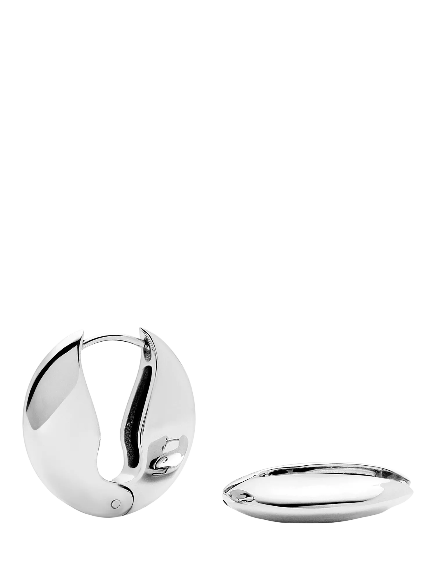 Missoma Keyhole Hoop Earrings