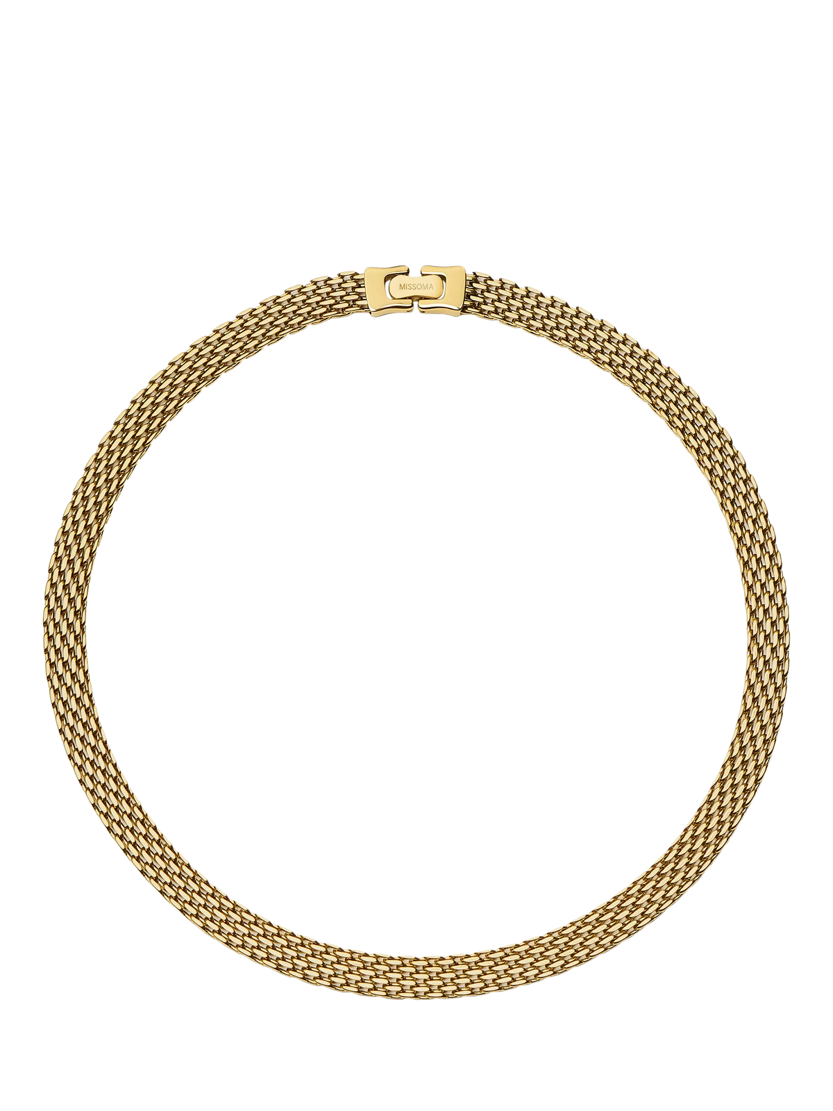Missoma Heirloom Chain Choker gold necklace 42cm, imported from the UK