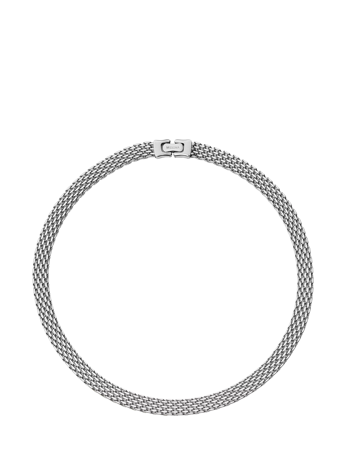 Missoma Heirloom Chain Choker silver necklace - British product