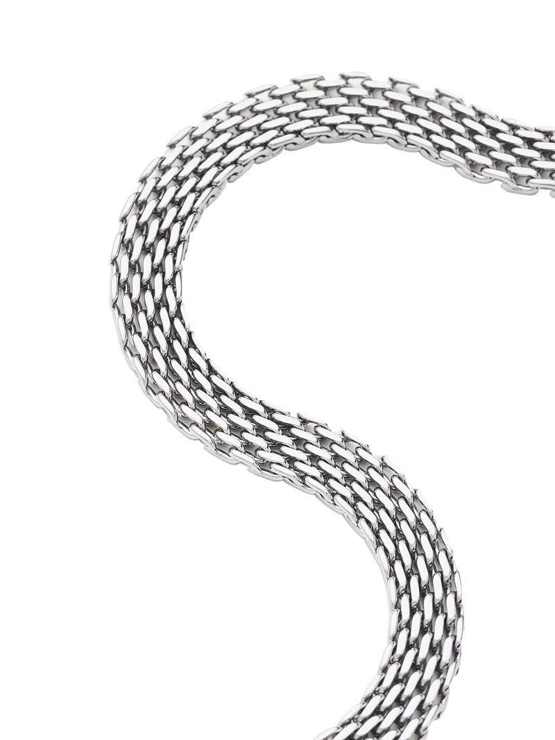 Missoma Heirloom Chain Choker silver necklace - British product