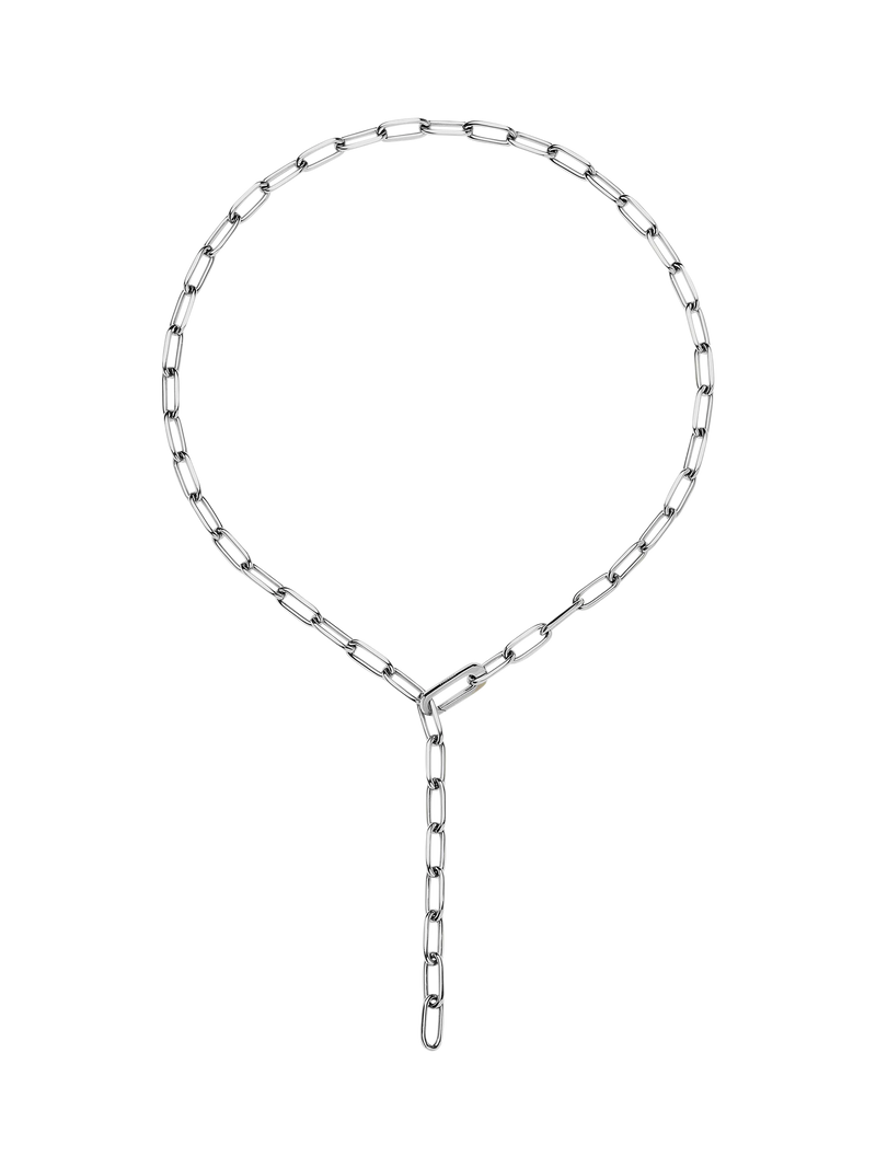 Missoma classic paperclip chain necklace 50cm, UK version