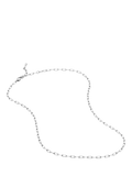 Missoma mini paperclip chain necklace silver (British brand)