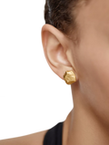 Monica Vinader Fragment large stud earrings gold - British product