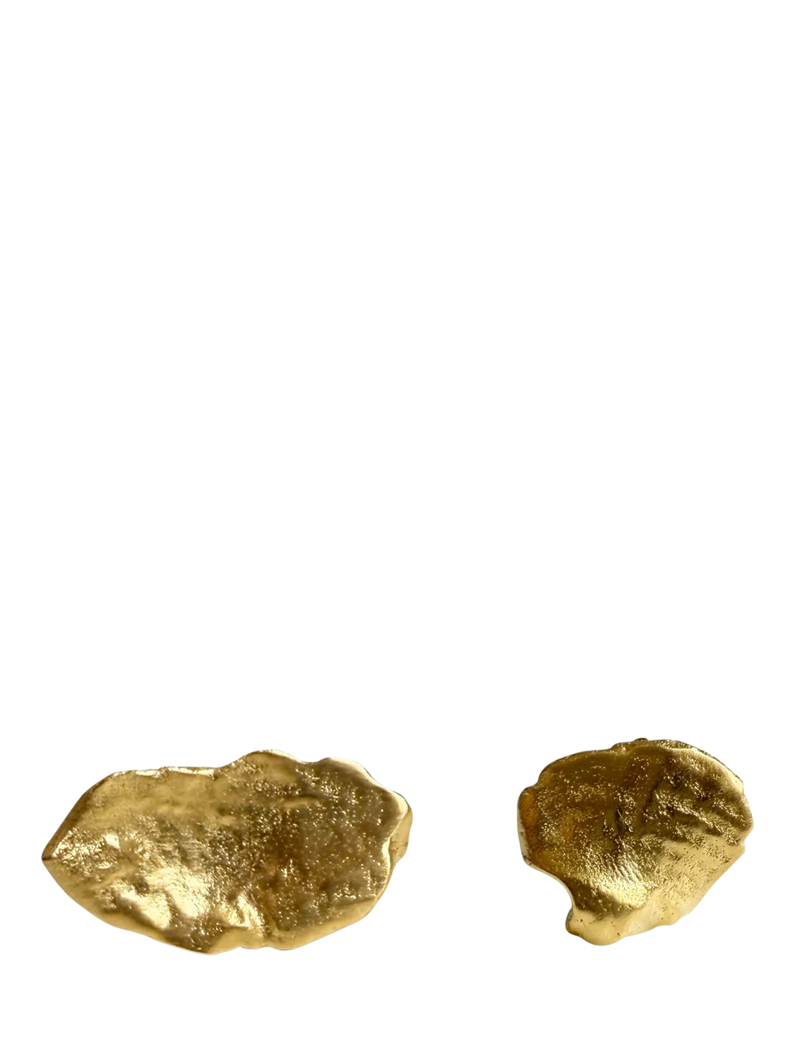 Monica Vinader fragment small stud earrings gold - British product