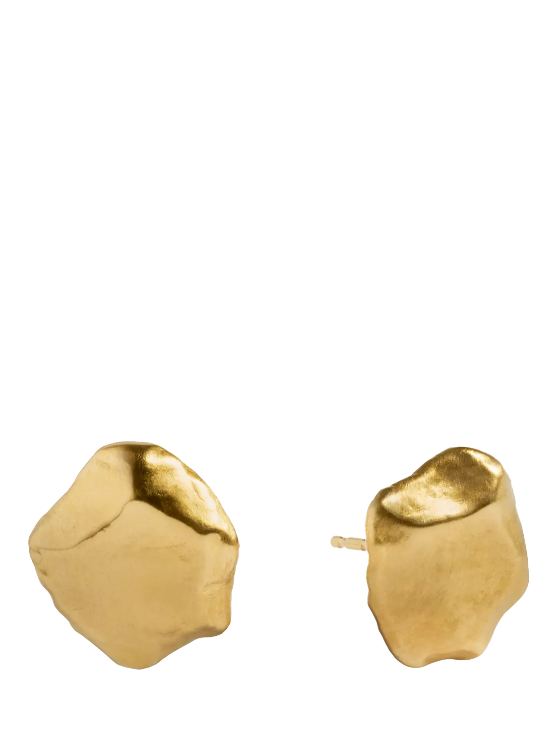 Monica Vinader Fragment stud earring gold, UK version