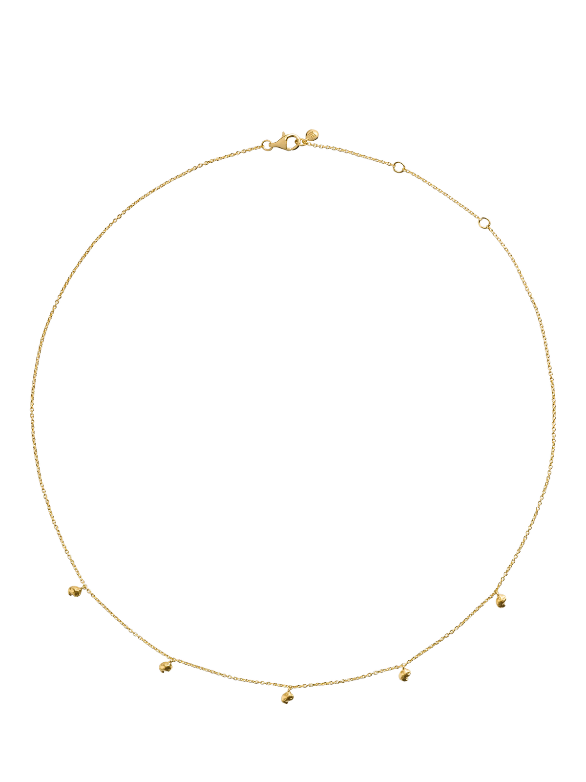 Monica Vinader Fragment Station gold necklace - British product