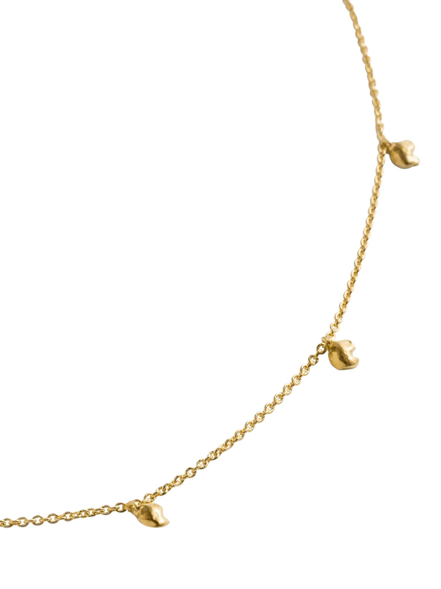 Monica Vinader Fragment Station gold necklace - British product
