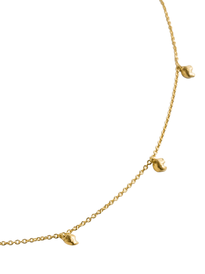 Monica Vinader Fragment Station gold necklace - British product