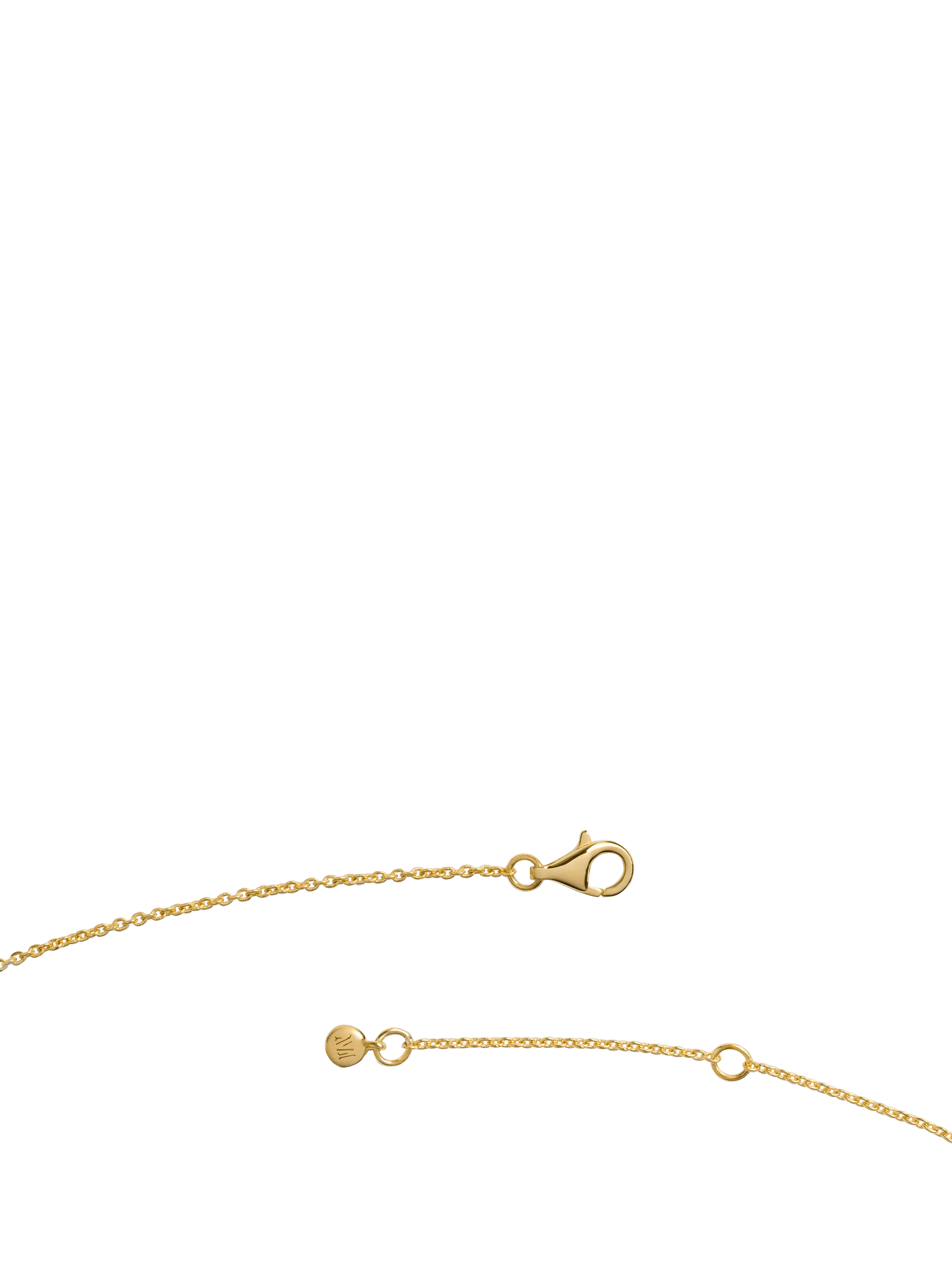 Monica Vinader Fragment Station gold necklace - British product