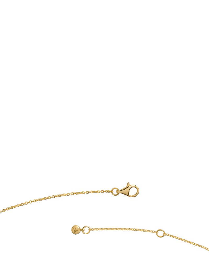 Monica Vinader Fragment Station gold necklace - British product