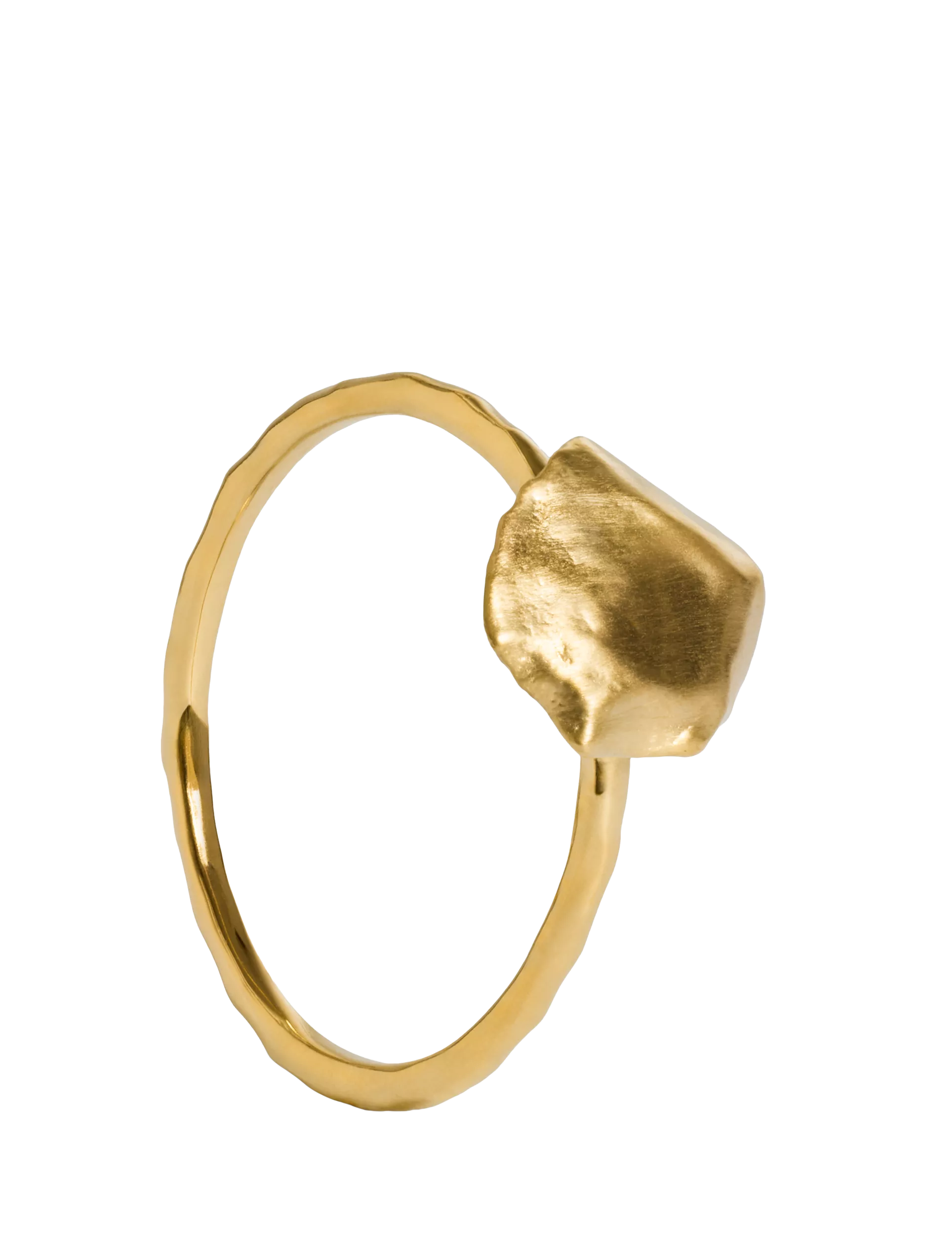 Monica Vinader Fragments Stacking Ring Gold
