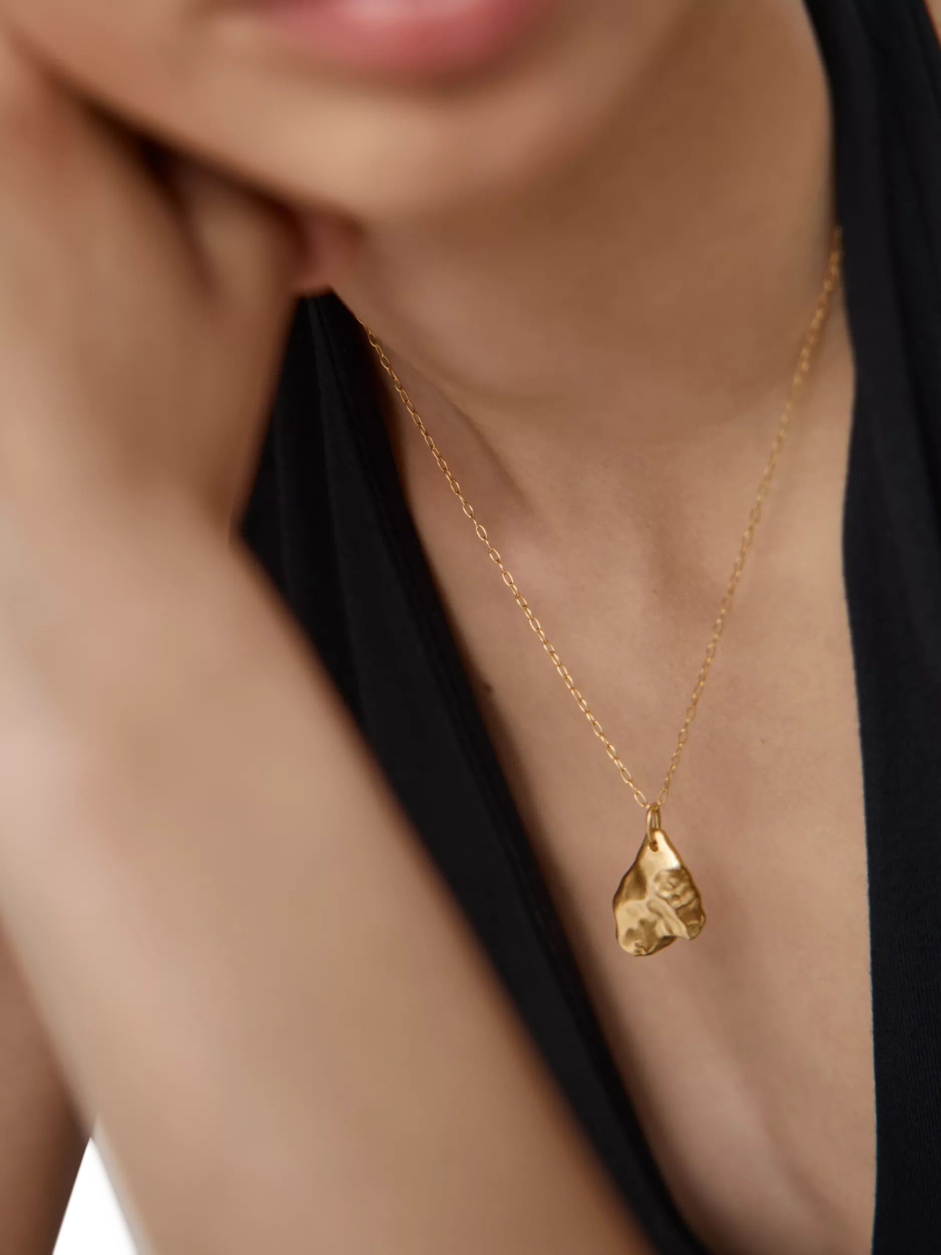 Monica Vinader Fragments Small Pendant Gold vermeil - British product
