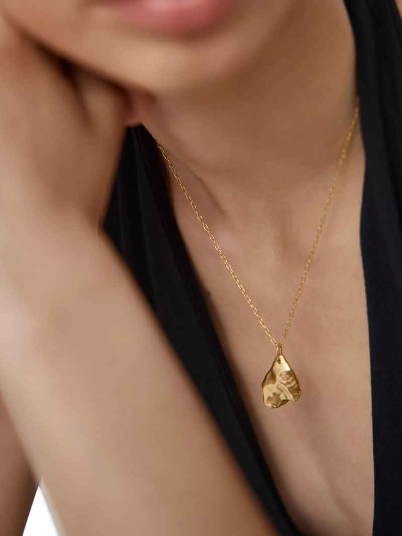 Monica Vinader Fragments Small Pendant Gold vermeil - British product