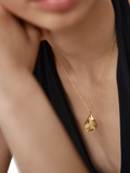 Monica Vinader Fragments Small Pendant Gold vermeil - British product