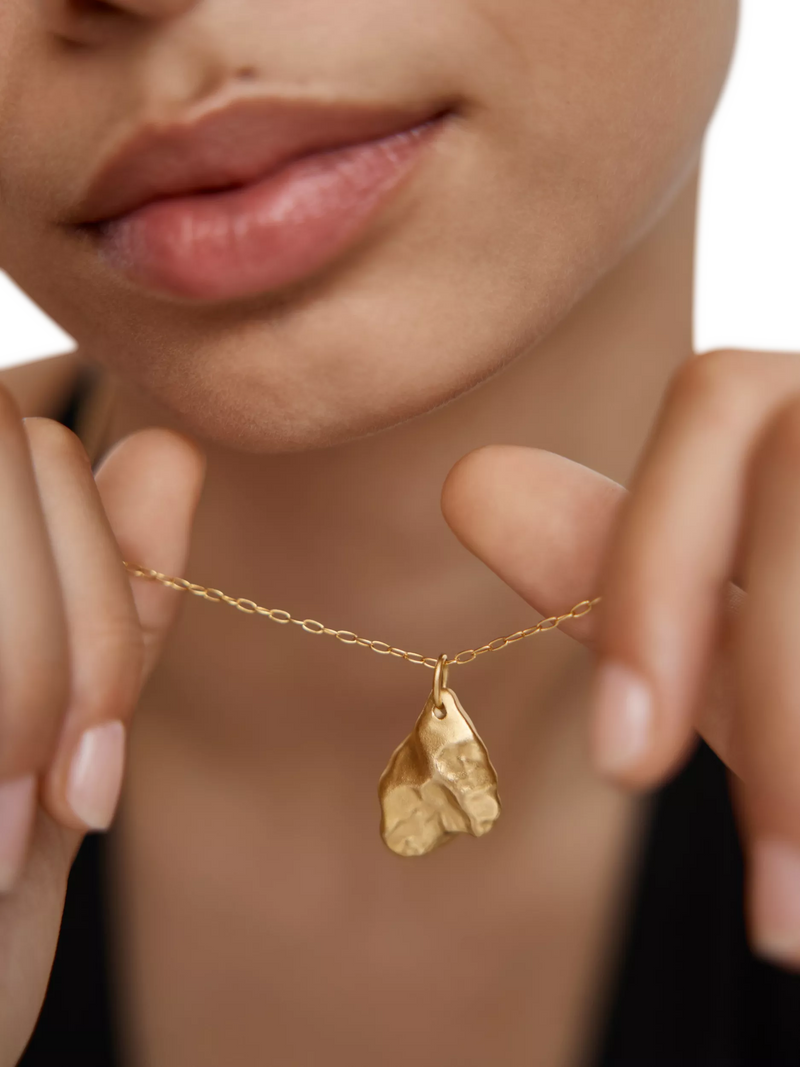Monica Vinader Fragments Small Pendant Gold vermeil - British product