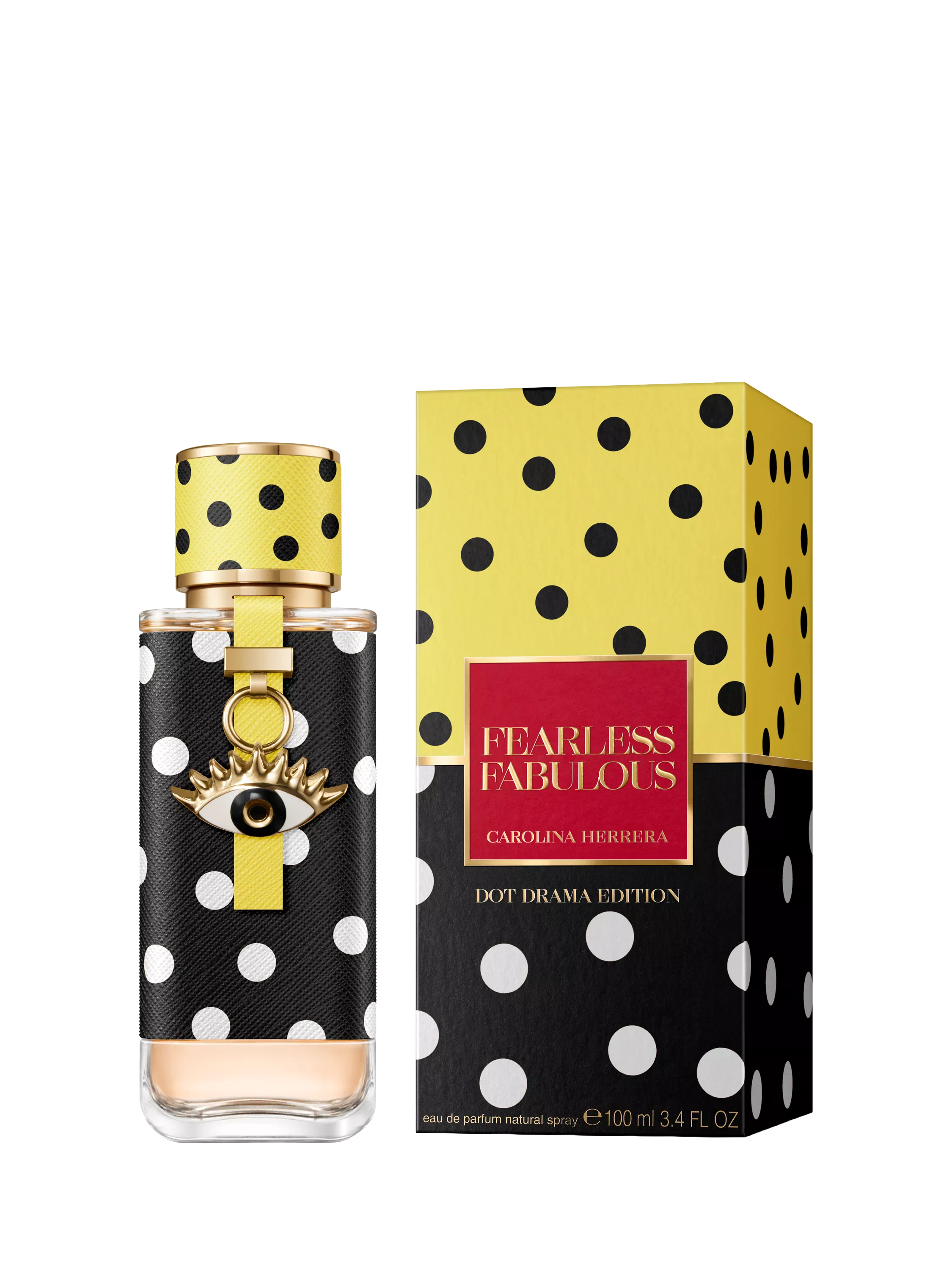 Carolina Herrera Fearless & Fabulous Dot Drama Eau de Parfum 100ml (British brand)