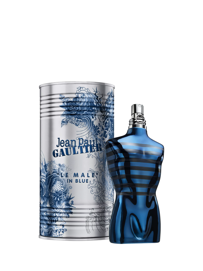 Jean Paul Gaultier Le Male In Blue limited edition perfume 125ml, UK version