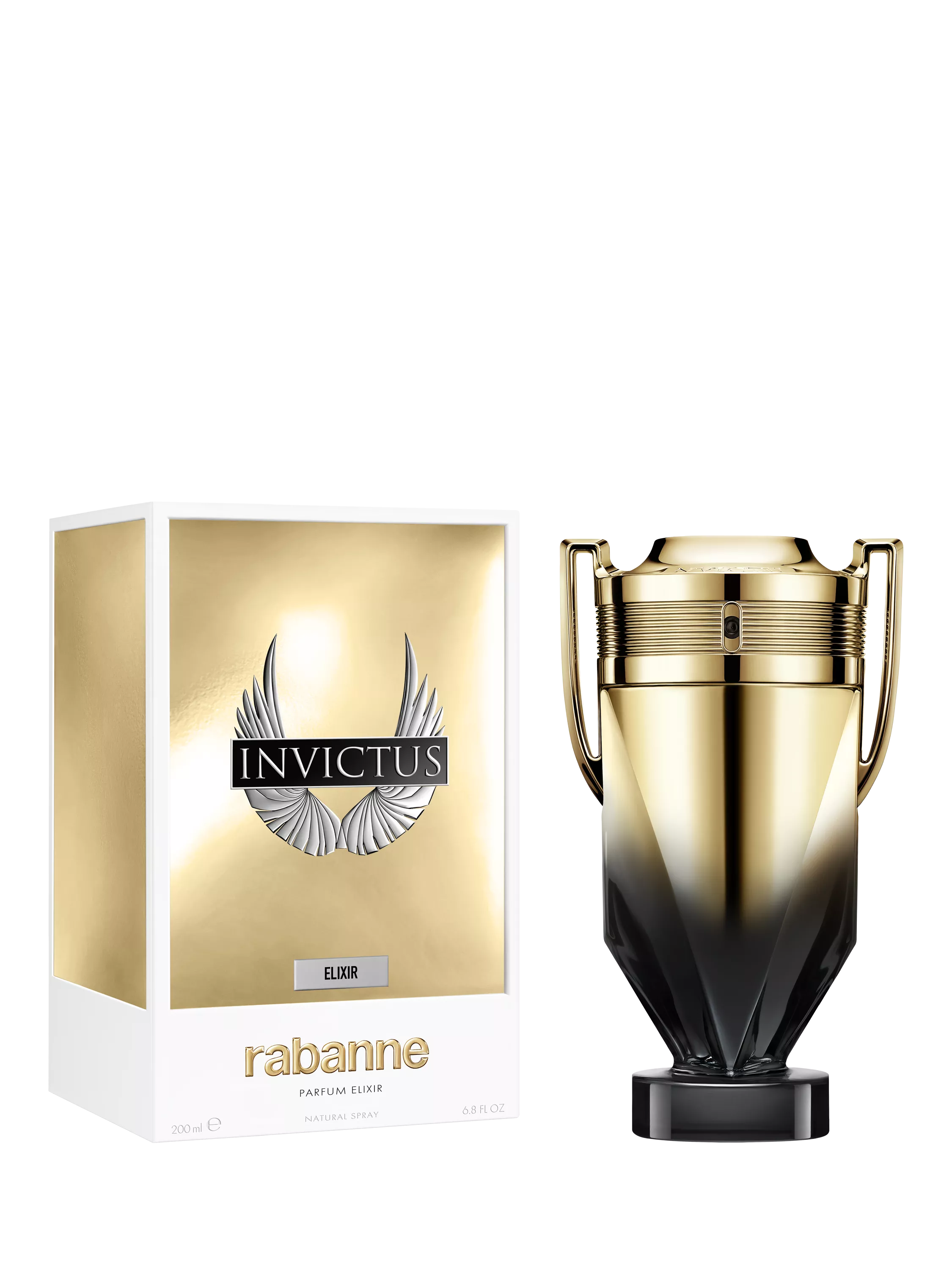 Rabanne Invictus Elixir parfum 200ml, imported from the UK
