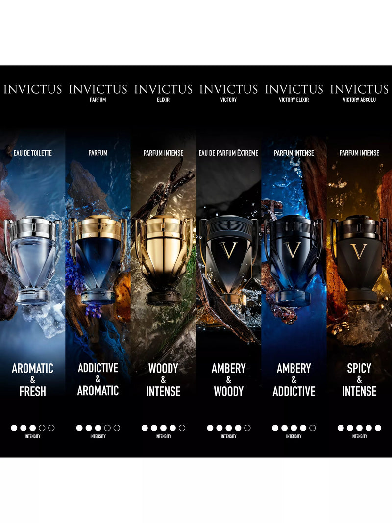 Rabanne Invictus Elixir parfum 200ml, imported from the UK
